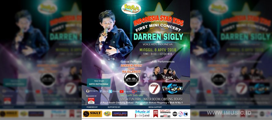 Penyanyi Cilik Darren Sigly Gelar Mini Konser