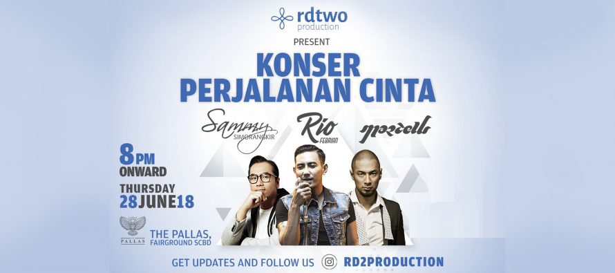 Persembahan Perjalanan Cinta Dari Sammy Simorangkir, Marcell, Dan Rio Febrian