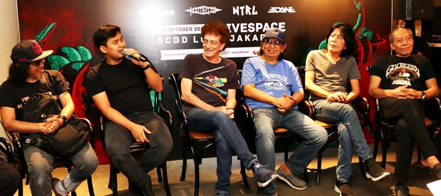 Godbless, Jamrud, NTRL dan Edane Akan Meriahkan Jakarta Rock Space