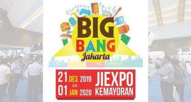 “Big Bang Jakarta 2019”. Pameran Cuci Gudang terbesar dengan Diskon hingga 90% yang dilengkapi  beragam Festival di Akhir Tahun.