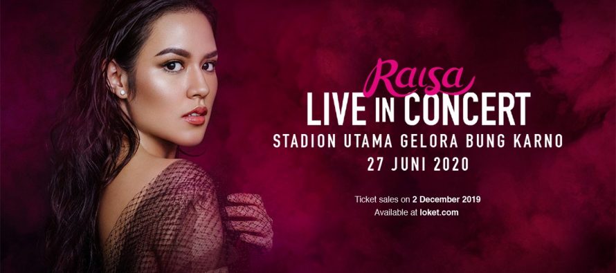 Raisa Live in Concert At Stadion Utama Gelora Bung Karno.