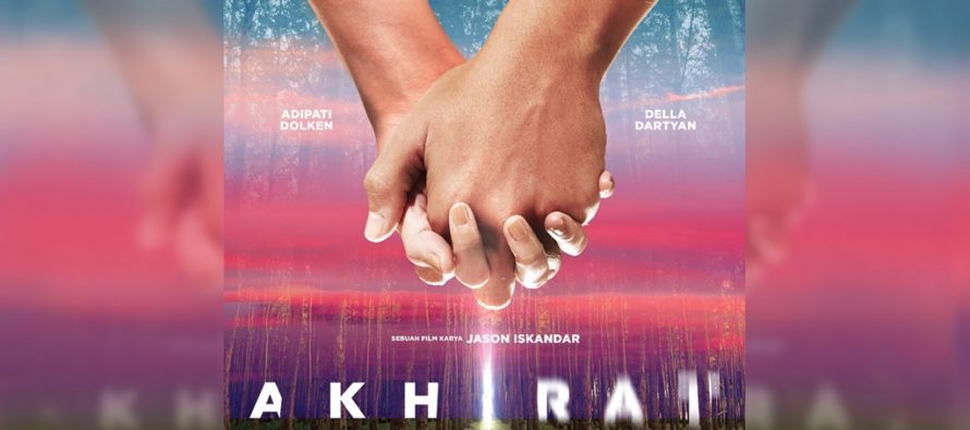 Teaser Poster Film Terbaru Adipati Dolken dan Della Dartyan “Akhirat: A Love Story” Dirilis.