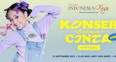 Konser virtual bahasa cinta “Neona” siap hibur keluarga Indonesia akhir pekan ini.