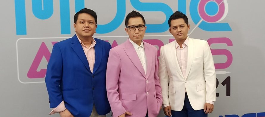 Akhir tahun 2021 Moment terbaik “3 Composers” di Belantika Musik Indonesia.