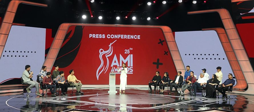 Pengumuman Nominasi 25th Anugerah Musik Indonesia 2022.